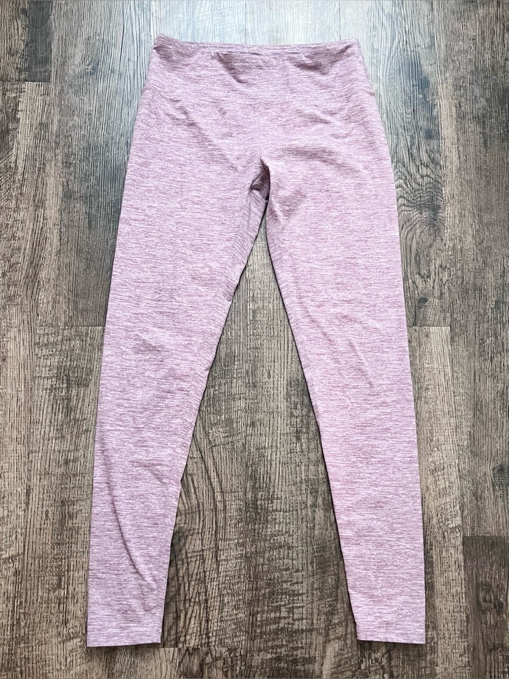 Kyodan Women Small Stretch Heather Pink Athletic Leggings